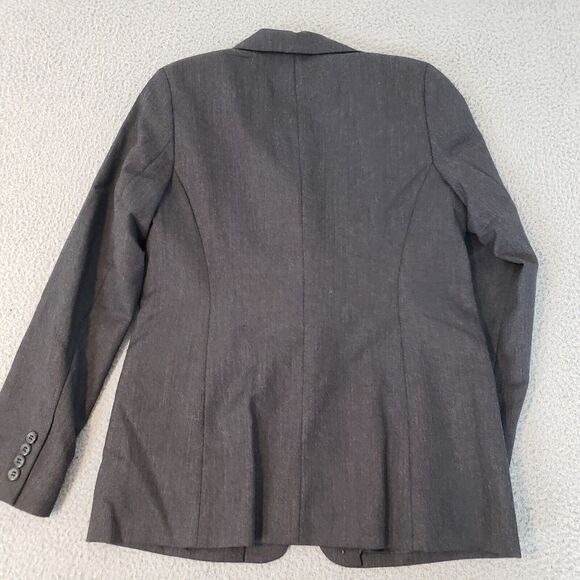 Pendleton Jacket‎ Womens 6 Black Sport Coat Blazer Suit Jacket One Button Wool - Picture 13 of 13